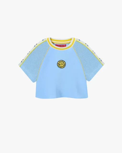 Nude Project Samba Top Light Blue Hot
