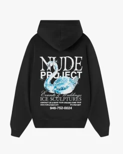 Nude Project Sculpture Hoodie Ash Online