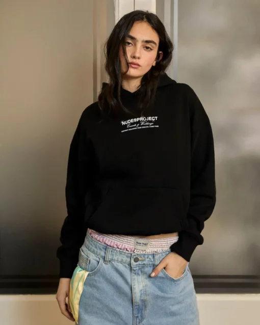 Nude Project Sculpture Hoodie Ash Online