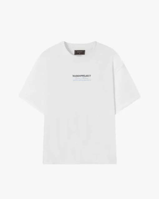 Nude Project Sculpture Tee White Fashion