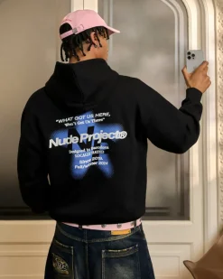 Nude Project Seoul Hoodie Black Best