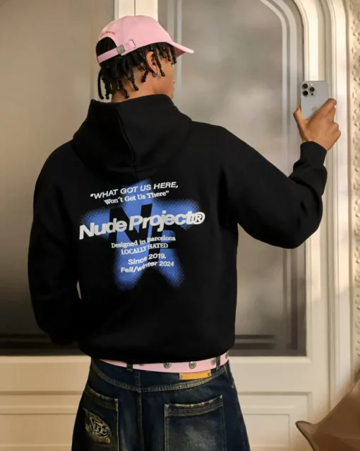 Nude Project Seoul Hoodie Black Best