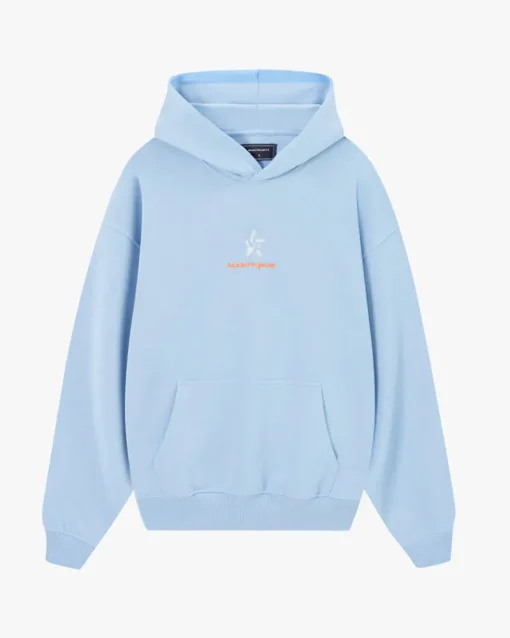 Nude Project Seoul Hoodie Light Blue New