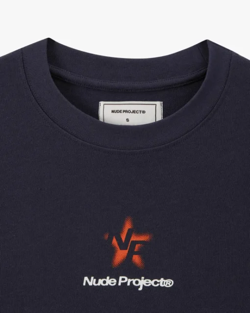 Nude Project Seoul Tee Navy Best