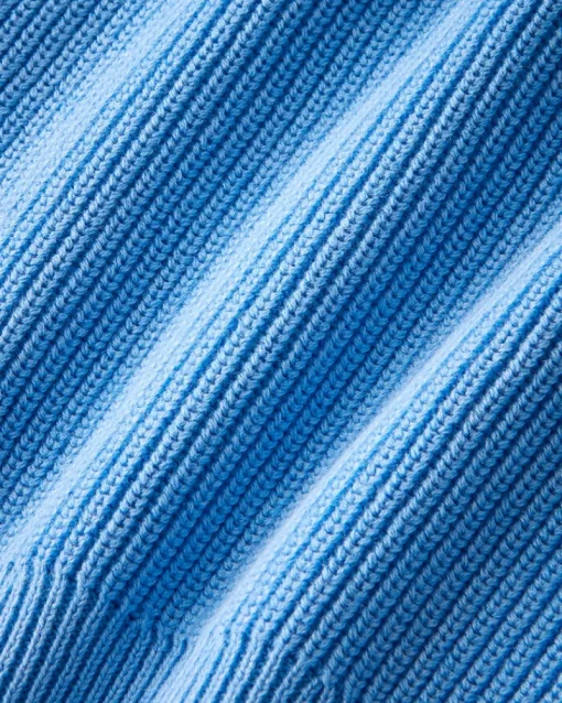 Nude Project Shady Zip-Up Knit Cardigan Blue Best