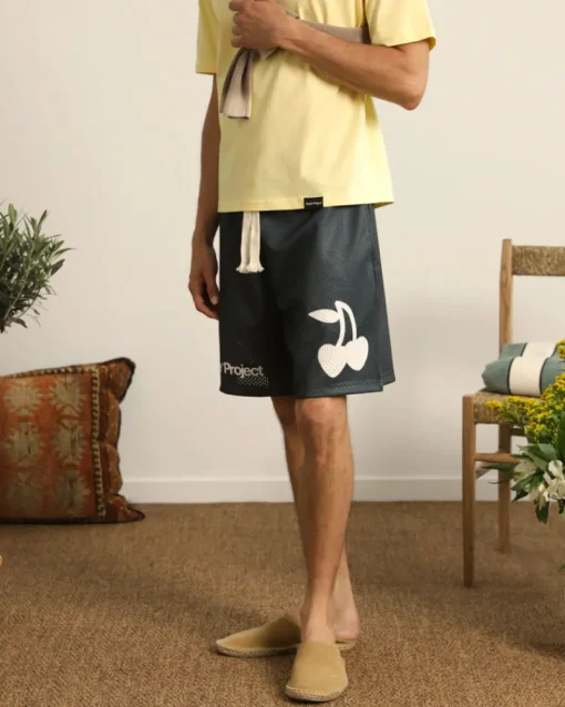 Nude Project Solid Mesh Short Black Fashion