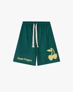 Nude Project Solid Mesh Short Green Online