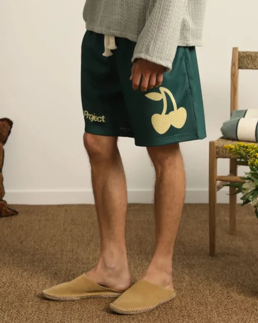 Nude Project Solid Mesh Short Green Online