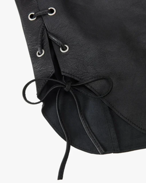 Nude Project Sophisticated Cowgirl Leather Shirt Sale