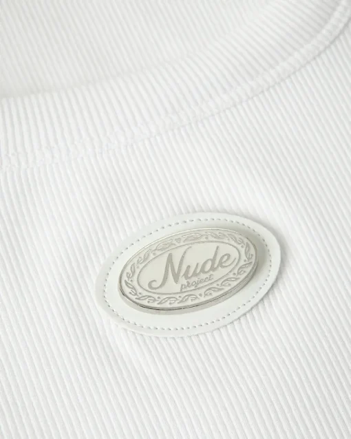 Nude Project Sophisticated Pleasure Tank Top White Hot