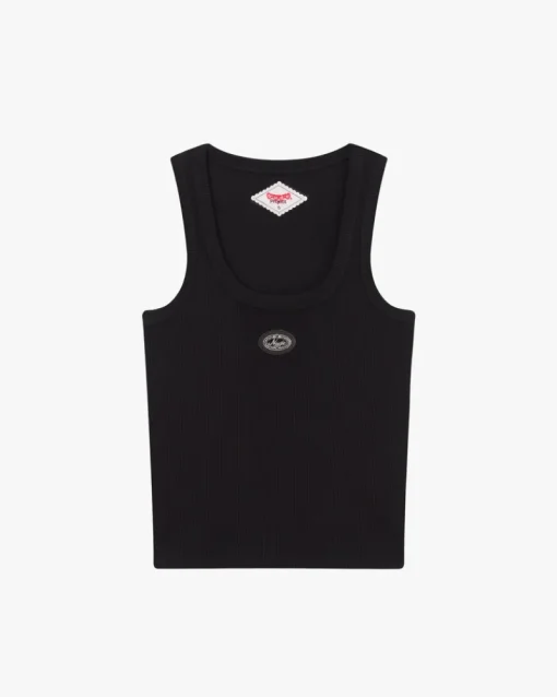 Nude Project Sophisticated Pleasure Tank Top Black Hot