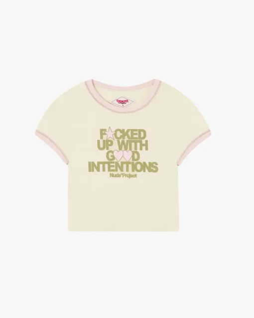 Nude Project Still Fucked Up* Top Beige Fashion