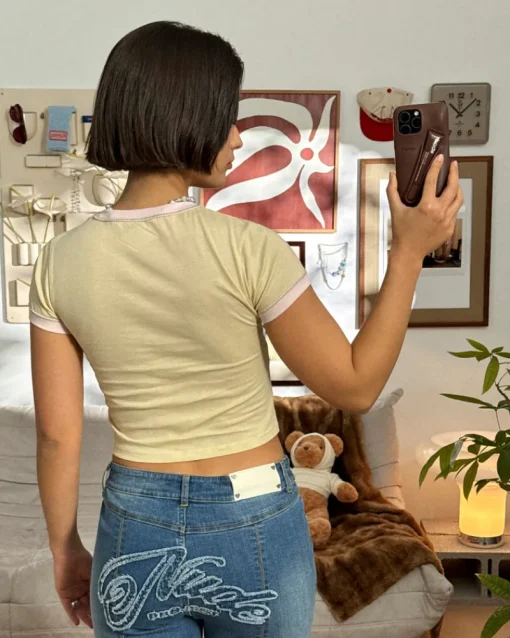 Nude Project Still Fucked Up* Top Beige Fashion