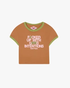 Nude Project Still Fucked Up* Top Brown Sale