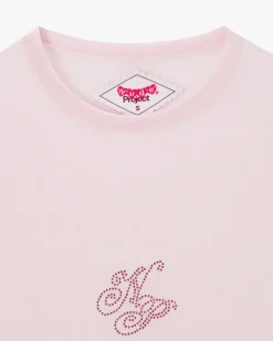 Nude Project Strass Top Pink Hot