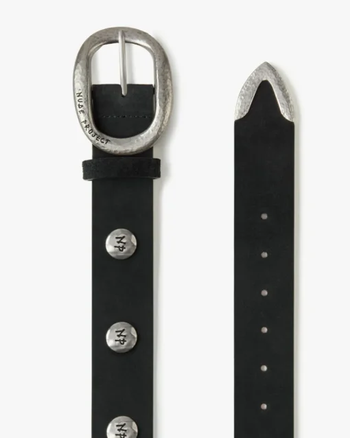 Nude Project Suede Belt Black Sale