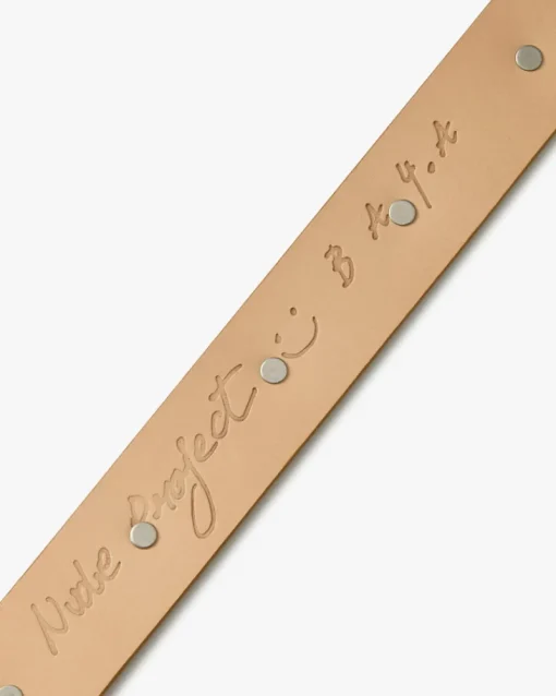 Nude Project Suede Belt Brown Outlet