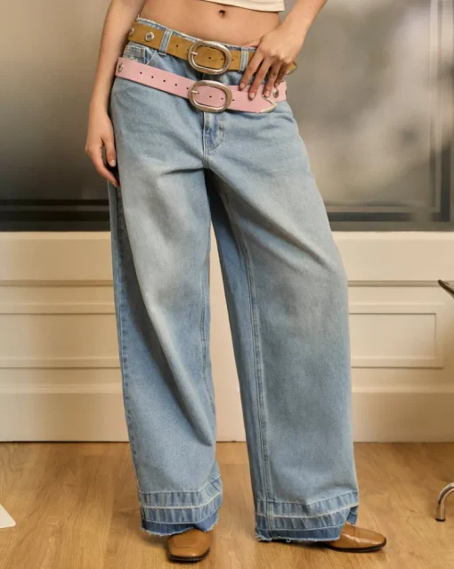 Nude Project Suede Belt Brown Outlet