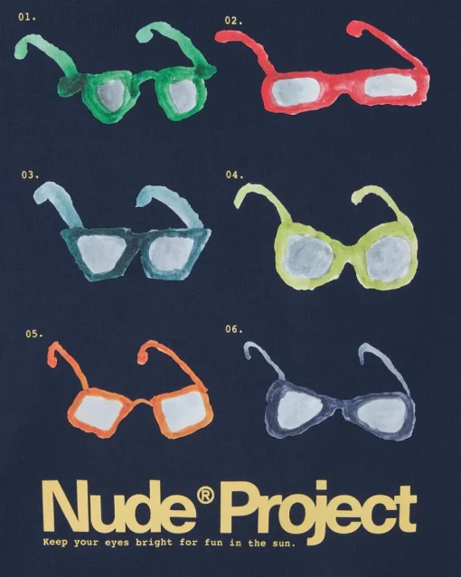 Nude Project Sunglasses Hood Navy Clearance