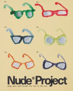 Nude Project Sunglasses Hood Pale Banana Fashion