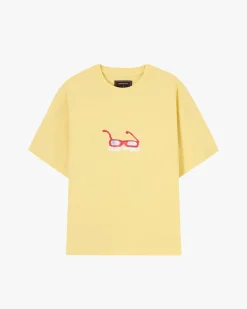 Nude Project Sunglasses Tee Pale Yellow Hot