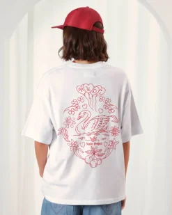 Nude Project Swan Garden Tee White Sale