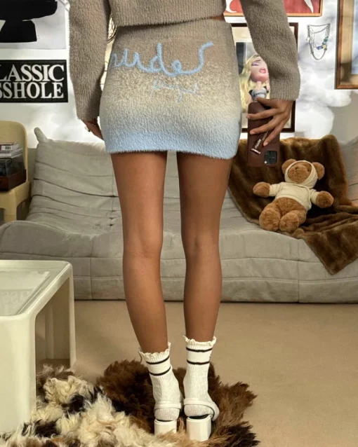 Nude Project Sweet Dream Knit Skirt Outlet