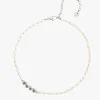 Nude Project Sweet Pearl Necklace Silver Fashion