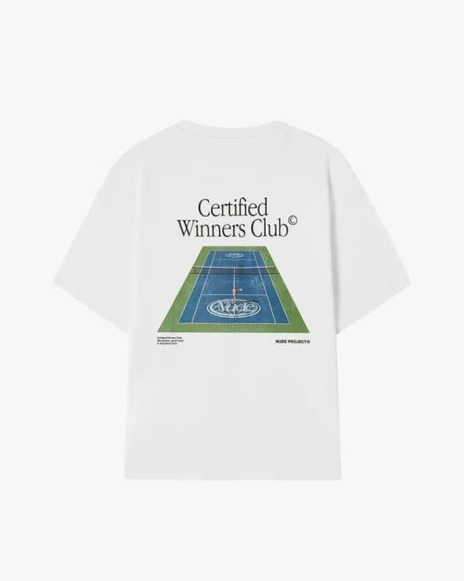 Nude Project Tennis Tee White Hot