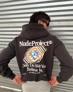 Nude Project Time Hoodie Ash Online