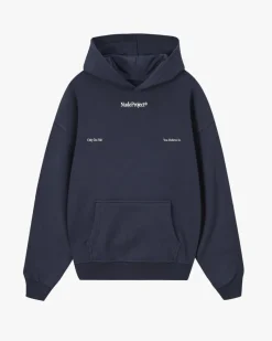 Nude Project Time Hoodie Navy New