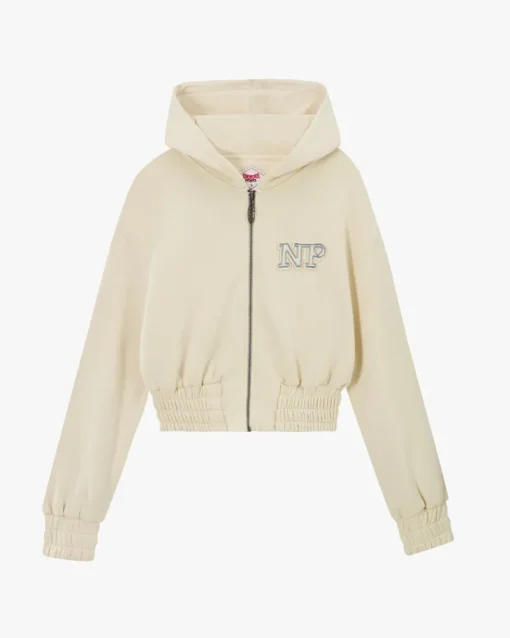 Nude Project Typa Day Cropped Hoodie Marshmallow Best