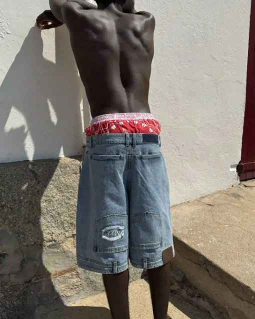 Nude Project Updown Denim Shorts Hot