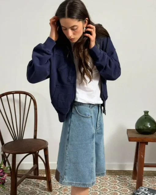 Nude Project Updown Denim Shorts Hot