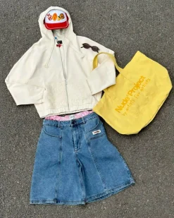 Nude Project Updown Denim Shorts Hot