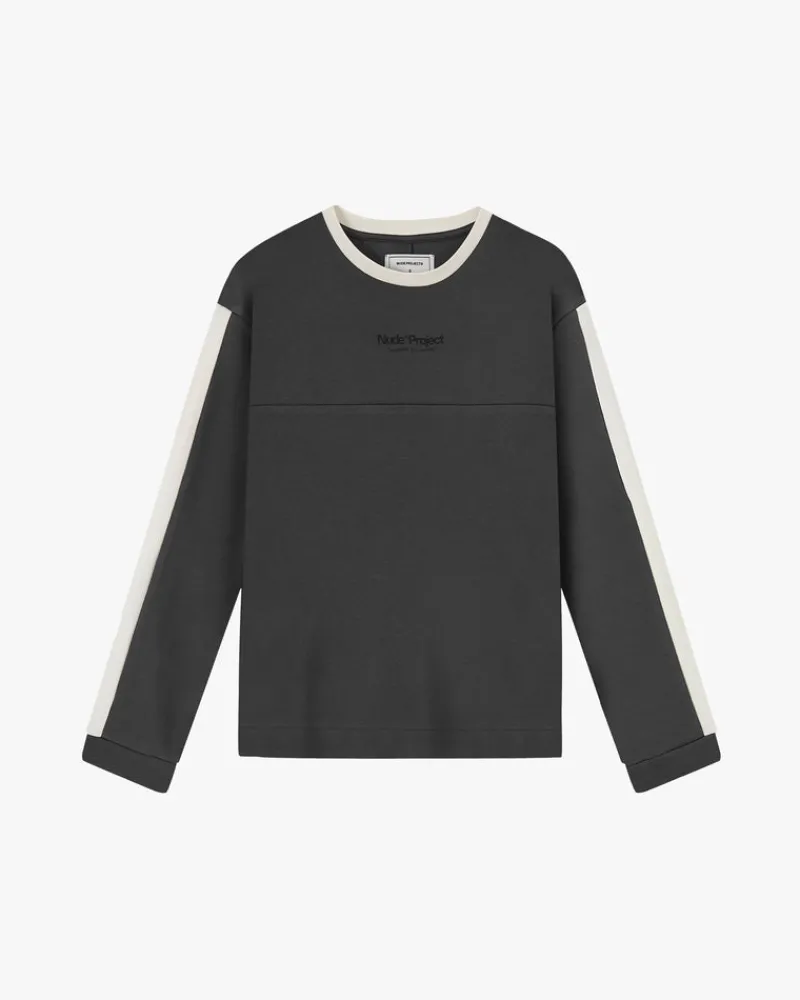 Nude Project Vintage Sports Longsleeve Grey Best