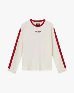 Nude Project Vintage Sports Longsleeve White Hot