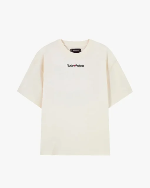 Nude Project Xoxo Tee Marshmallow Clearance