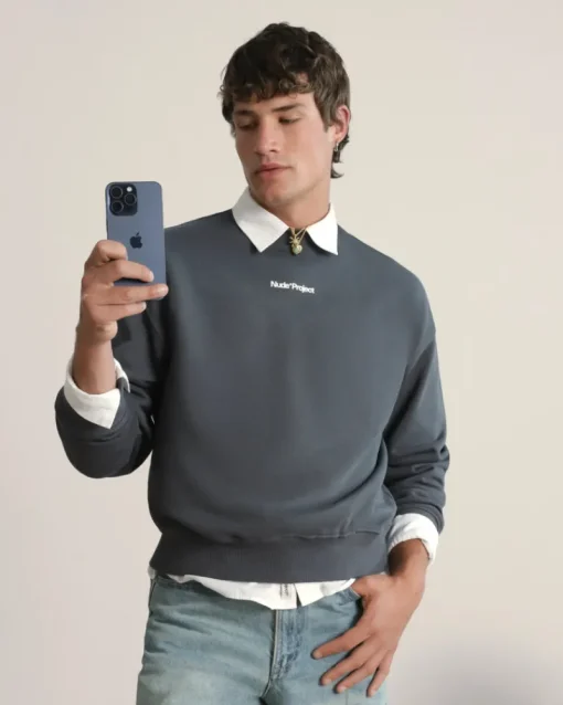 Nude Project Yate Sweatshirt Ash Outlet