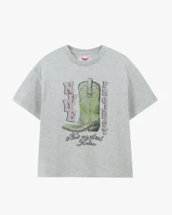 Nude Project Yeehaw Tee Grey Hot