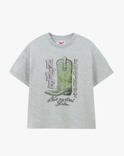 Nude Project Yeehaw Tee Grey Hot