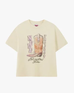 Nude Project Yeehaw Tee Marshmallow Hot