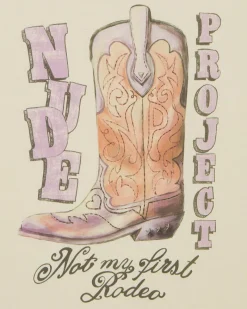 Nude Project Yeehaw Tee Marshmallow Hot